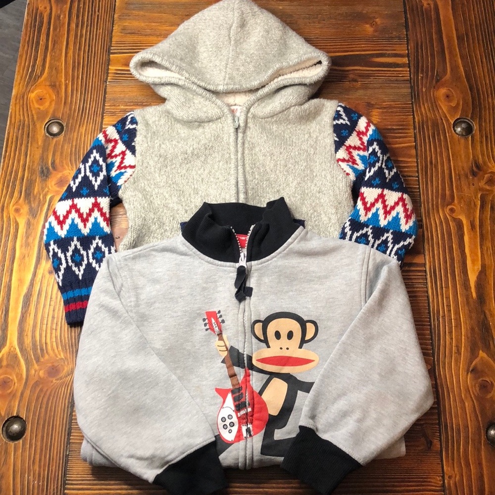4/$25 size 4T Boy Jackets Paul frank
